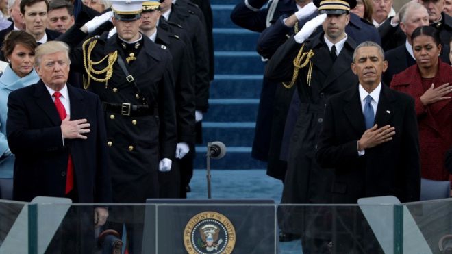 Fotoğraflarla Trump'ın yemin töreni galerisi resim 8