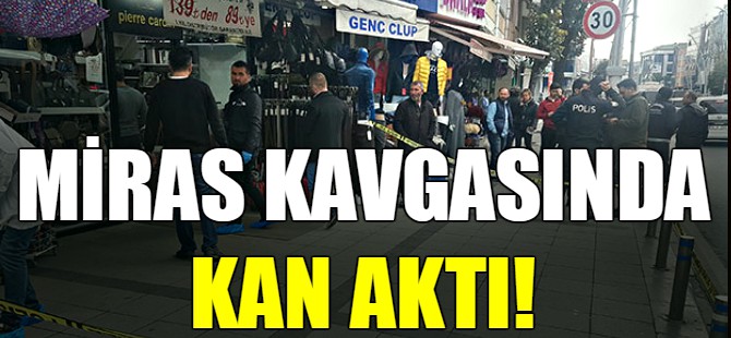 Miras kavgasında kan aktı