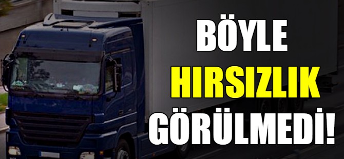 Böyle hırsızlık görülmedi!