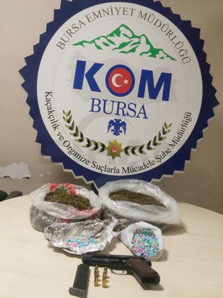 Bursa'da uyuşturucu operasyonu