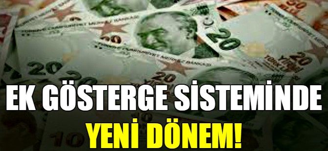 Ek gösterge sisteminde yeni dönem