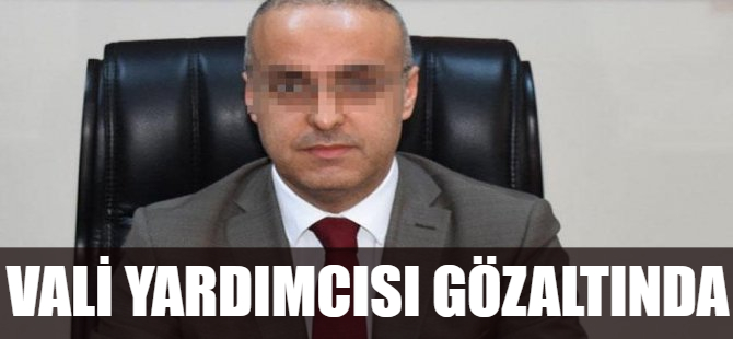 Vali Yardımcısı gözaltına alındı