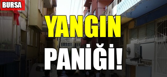 Yangın paniği!