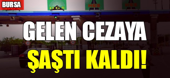 Gelen cezaya şaştı kaldı!