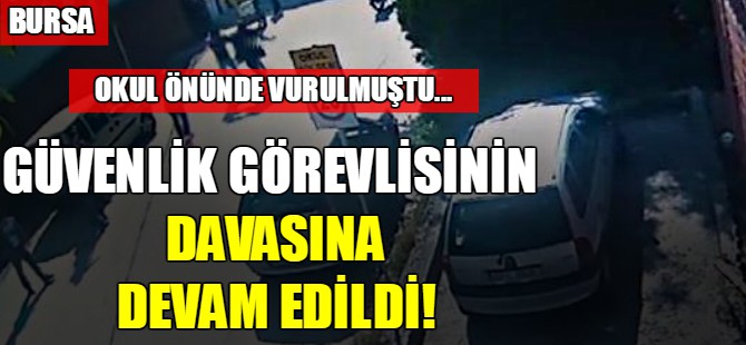 Bursa'da okul önünde yaralama!