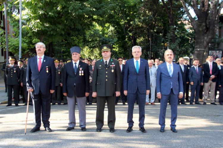 Çankırı'da 19 Eylül Gaziler Günü, Anıt Alanında gerçekleştirildi