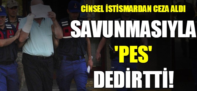 Savunmasıyla 'pes' dedirtti