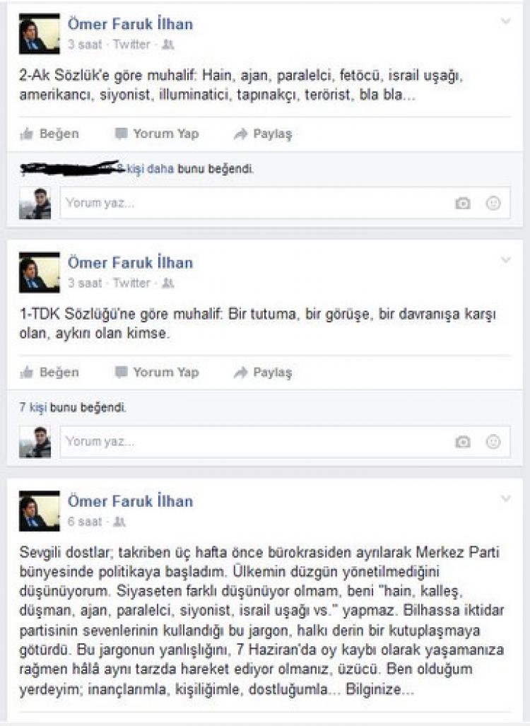 Eski Vali Yardımcısı İlhan: Ülkemin düzgün yönetilmediğini düşünüyorum