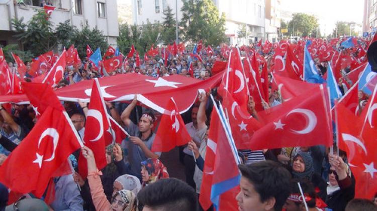 Nevşehir’de teröre lanet yürüyüşü düzenlendi