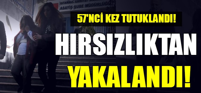 Hırsızlıktan yakalandı!