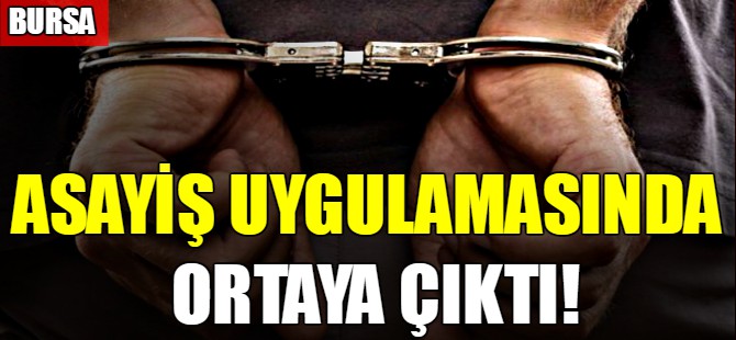 Asayiş uygulamasında ortaya çıktı!