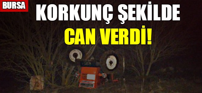 Korkunç şekilde can verdi!
