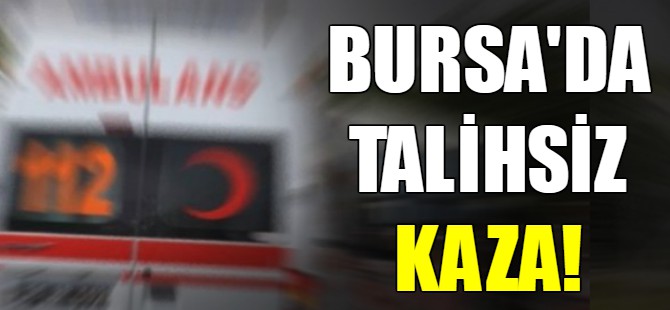 Talihsiz kaza!
