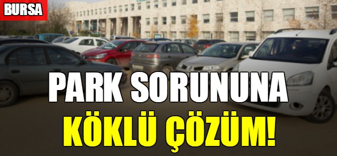 Park sorununa köklü çözüm!