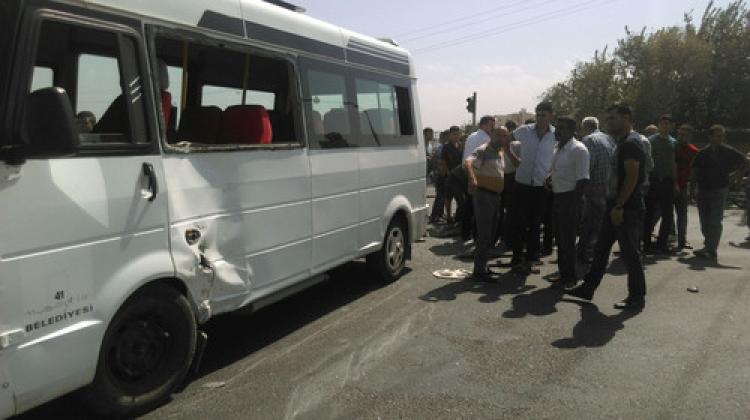 Nusaybin'de motosiklet kazası: 1 ağır yaralı