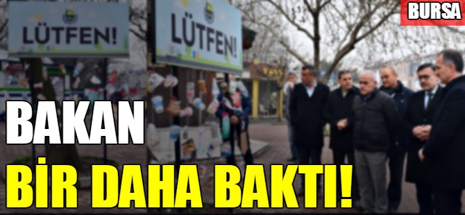 Bakan bir daha baktı!
