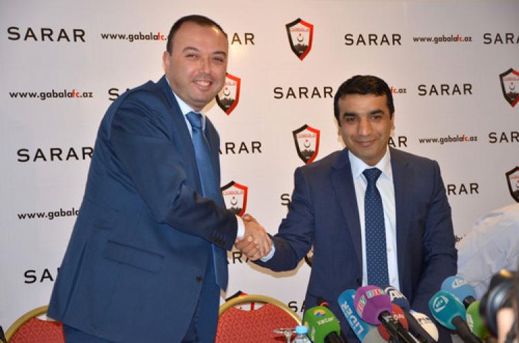 Sarar, Azerbaycan'ın Gebele takımına sponsor oldu