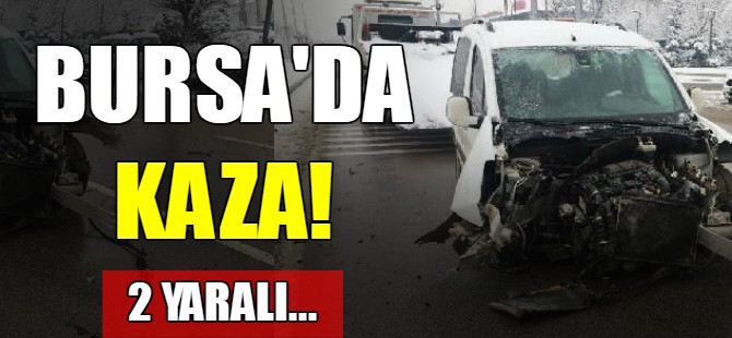Bursa'da kaza!