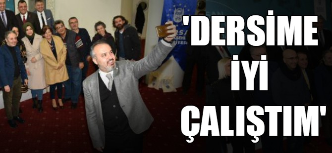 'Bursa'yı daha iyi yarınlara taşıyacağız'
