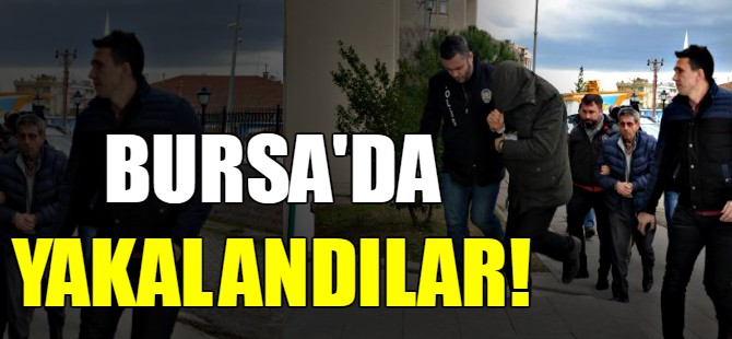 Bursa'da uyuşturucu satıcılarına darbe