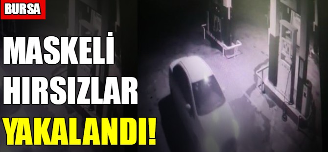 Maskeli hırsızlar yakalandı!