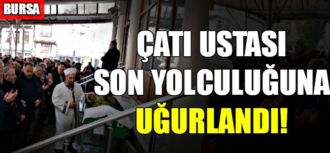 Bursa'da iş kazası