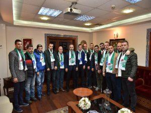 Başkan Aktaş'dan Bursaspor'a destek