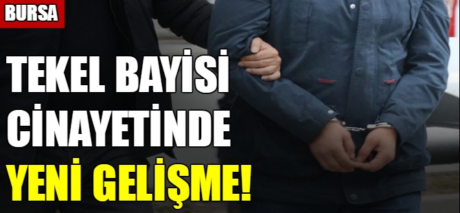 Tekel bayisi cinayetinde yeni gelişme!
