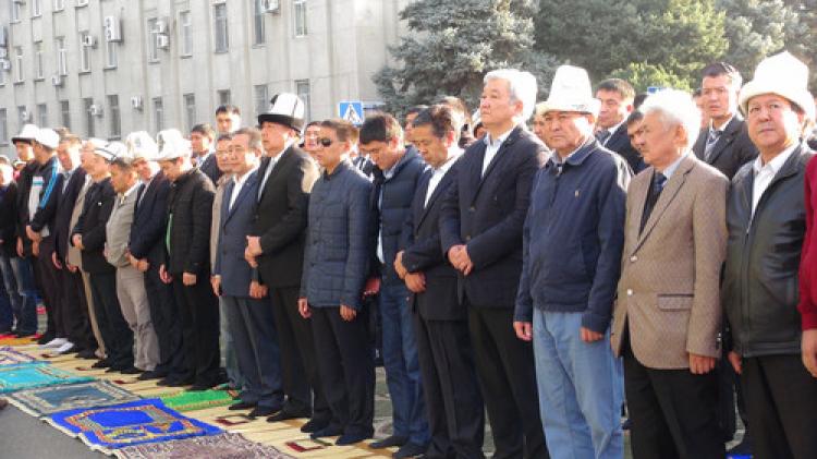 Kırgızistan'da Kurban Bayramı coşkusu