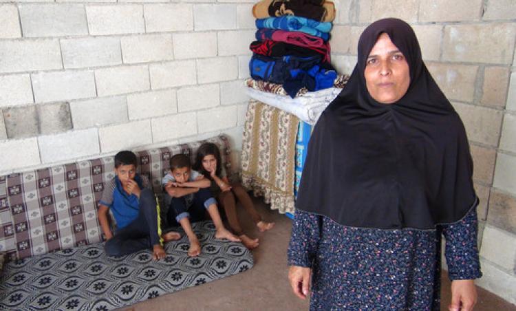 Suriyeli mülteci hüzne boğuldu