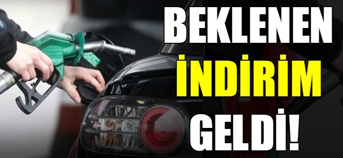 Beklenen indirim geldi!