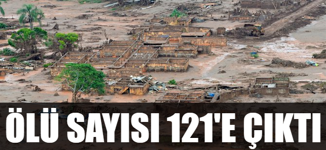 Ölü sayısı 121'e yükseldi