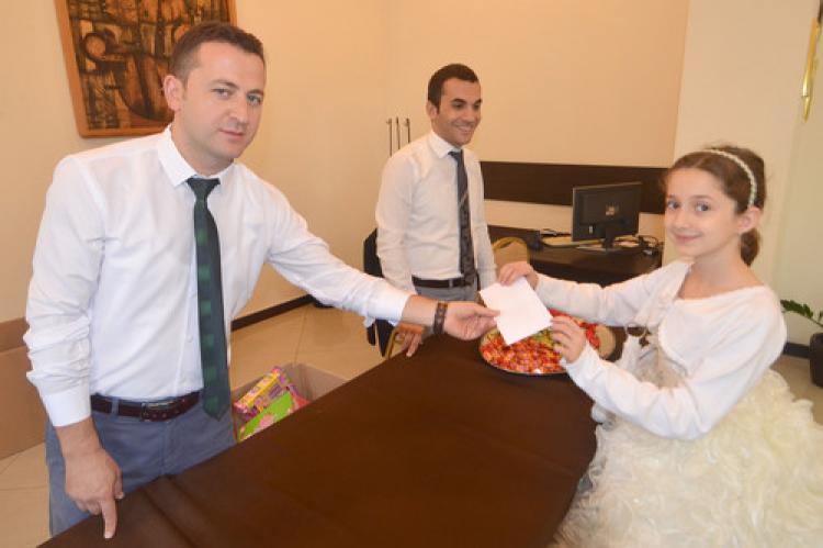Ukrayna'daki gurbetçiler bayramı kutladı
