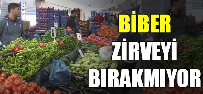 Biber zirveyi bırakmıyor