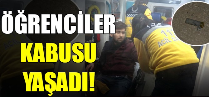 Öğrenciler kabusu yaşadı!