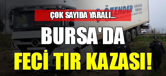 Bursa'da feci kaza