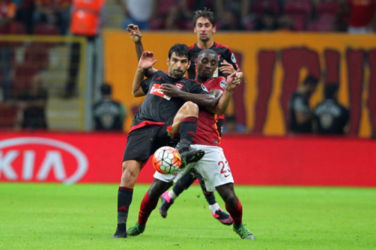 Galatasaray: 1 - Gaziantepspor: 1 (İlk yarı)