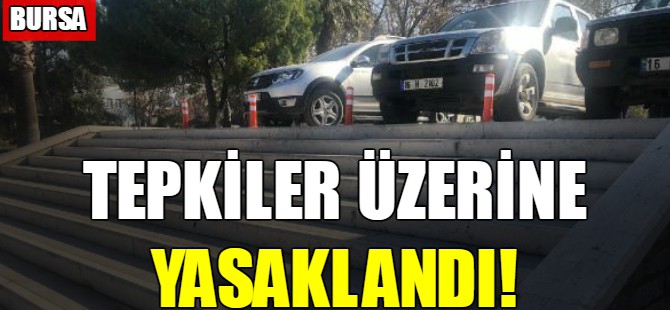 Tepkiler üzerine yasaklandı!