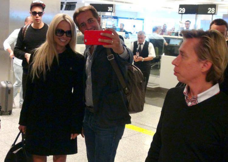 Pamela Anderson İstanbul'da