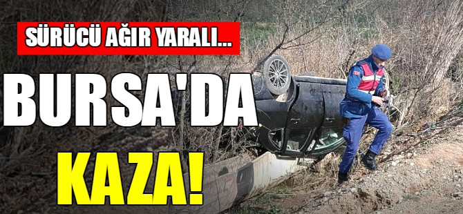 Bursa'da kaza!