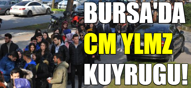 Bursa'da Cem Yılmaz izdihamı