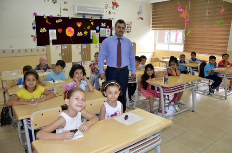 Gülen'de coşkulu eğitim dönemi başladı