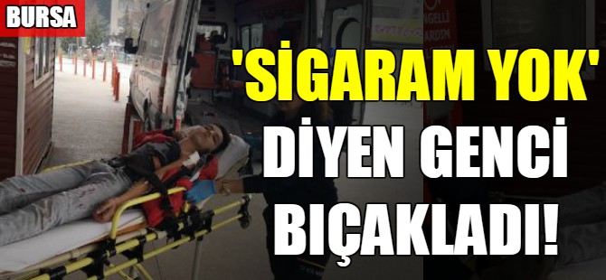 Bursa'da bıçaklı saldırı!