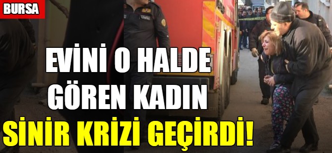 Bursa'da yangın paniği!