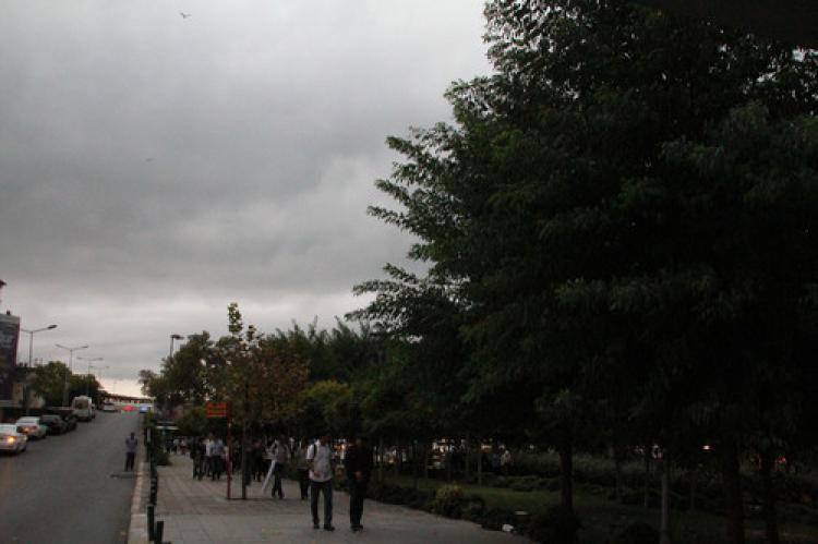 İstanbul’u kara bulutlar kapladı