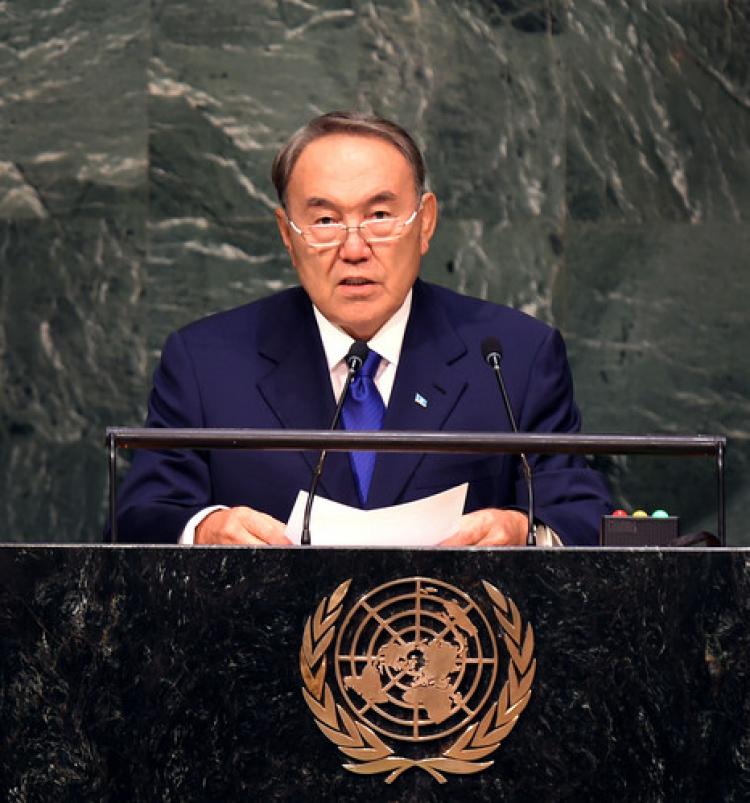 Nazarbayev: Küresel kalkınma sürecinde her türlü çalışmaya hazırız