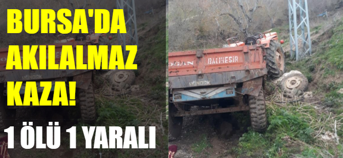 Bursa'da feci kaza