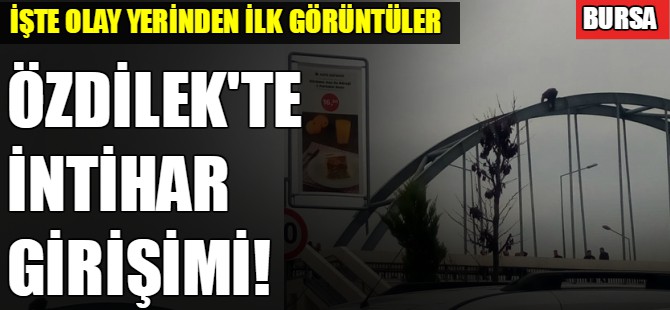 Özdilek'te intihar girişimi