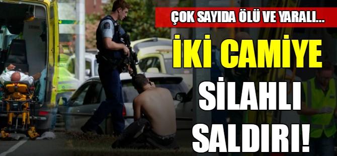 İki camiye silahlı saldırı!