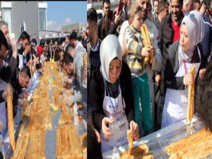 Bursa'da börek yeme yarışması